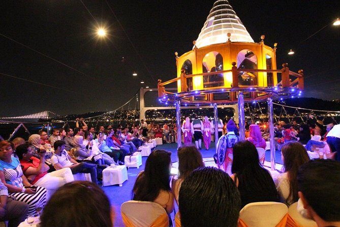 Bosphorus Night Cruise: Dinner, Drinks & Hotel Pickup - The Bosphorus After Dark: Skyline Views Without a Tour-Megaphone