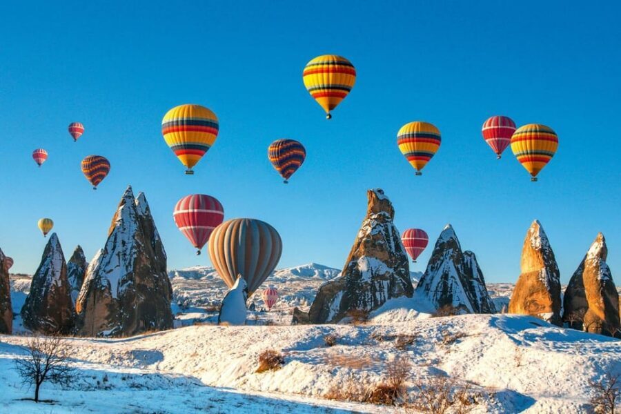 Cappadocia: Goreme Hot Air Balloon Flight at Sunrise - Floating over fairy chimneys: the view from the air