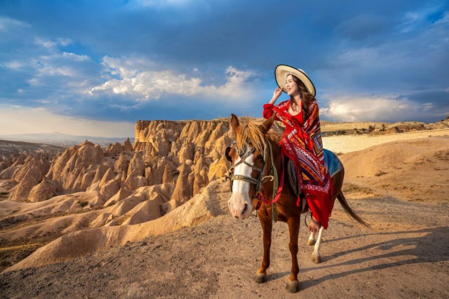 Cappadocia: Horse Riding w/Sunrise & Sunset Option - Views you’ll see: fairy chimneys, cave dwellings, and valley viewpoints