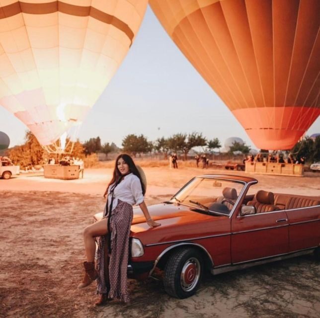 Cappadocia: Sunrise, Day Tour & Sunset Classic Car Tour - Sunrise, Day, Sunset: what changes in the 2 hours