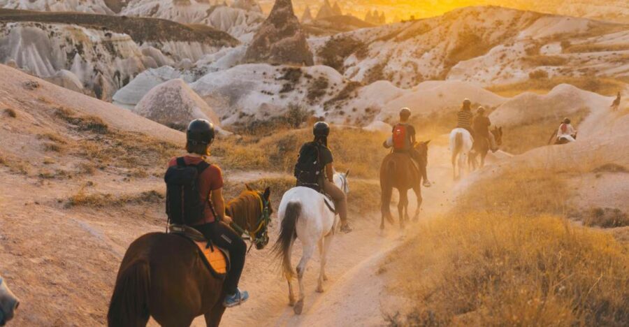 Cappadocia: Sunset or Daytime Horse Riding Tour - Riding Rose Valley and Red Valley Near the Fairy Chimneys