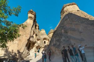 Full-Day Cappadocia Tour with Lunch, from Goreme - Uçhisar Castle and Love Valley: two viewpoints with very different energy
