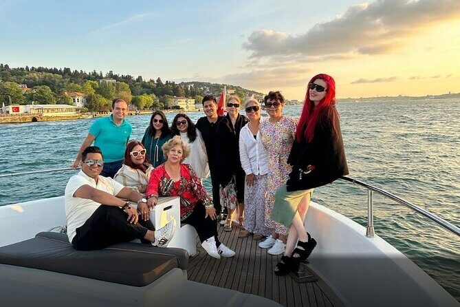 Guided Bosphorus Sunset Cruise on Luxurious Yacht - Small Group Cruise - Getting aboard: meeting point, pickup, and real-world timing