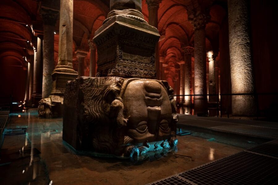 Istanbul: Basilica Cistern Skip-the-Line Entry & Audio Guide - Walking the cistern: columns, light, and the Medusa moments
