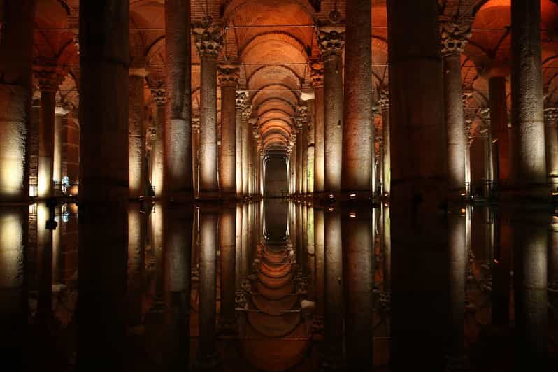 Istanbul: Basilica Cistern Skip-the-Line Entry & Audio Guide - Entering the Basilica Cistern: skip the long line, but not security