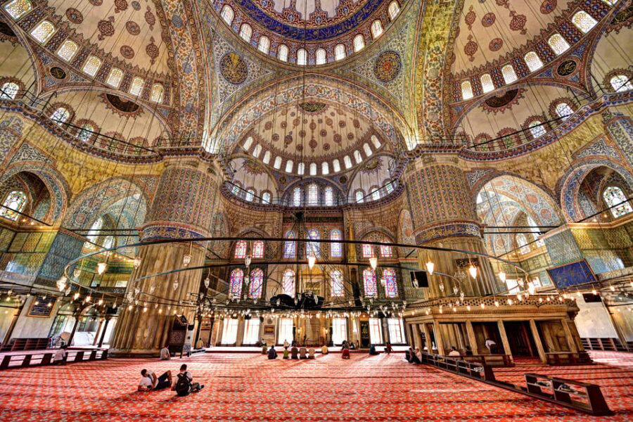 Istanbul: Blue Mosque, Hagia Sophia, & Basilica Cistern Tour - Old City context: Million Stone and the Hippodrome area
