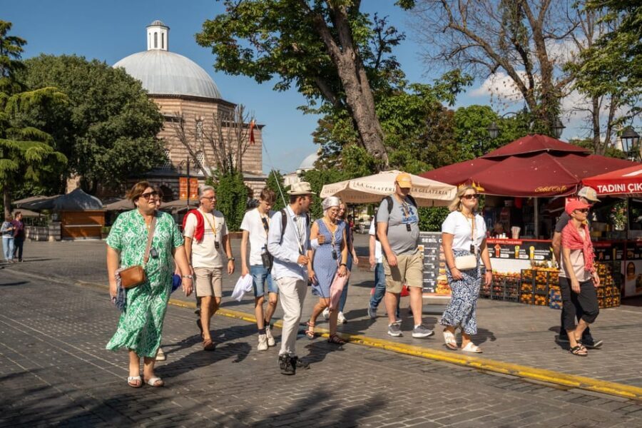 Istanbul: Blue Mosque & Hagia Sophia Guided Tour w/ Tickets - Blue Mosque: what the guide helps you notice at Sultan Ahmed Mosque