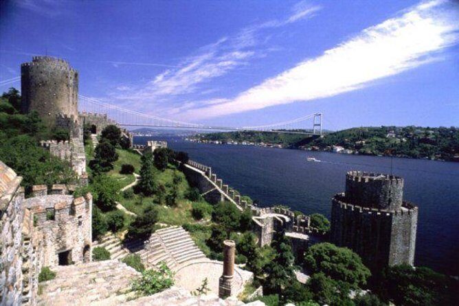 Istanbul Boat Cruise and Dolmabahce Palace & Two Continents - Rumeli Fortress and the Bosphorus Bridge Photo-Stop