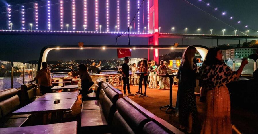 Istanbul: Bosphorus Dinner Cruise w/ Drinks & Entertainment - The Cruise Route: Dolmabahçe, Çırağan, Ortaköy, and the European Shore at Night