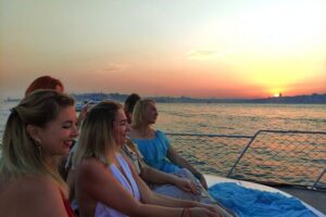 Istanbul Bosphorus Sunset Cruise with Wine on a Luxury Yacht - Where the Cruise Starts: Arap Cami to the Galata Port Area