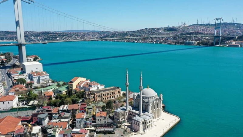 Istanbul: Guided Bosphorus Cruise & Golden Horn Bus Tour - Golden Horn by bus: churches, synagogues, mosques, and old stone