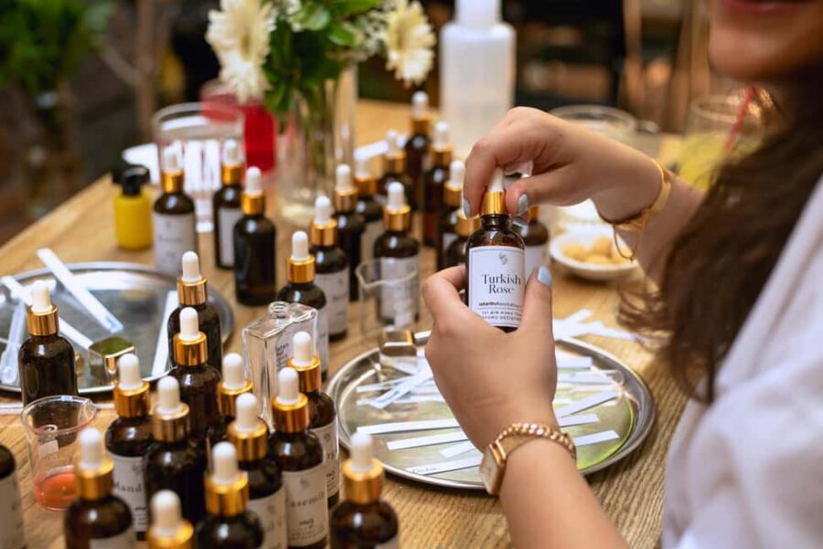 Istanbul: Perfume Making Workshop with Snacks and Drinks - Building Your Perfume: More Than 50 Ingredients to Choose From