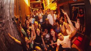Istanbul: Rooftop Pub Crawl with Party Bus - The Ice-Breaker Phase: Drinking Games That Get You Social Fast