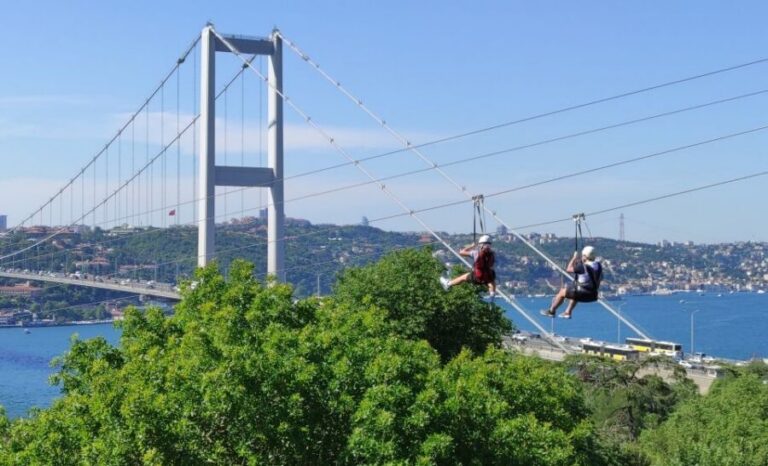 Istanbul: Zipline Adventure with Bosphorus View - Speed and the View: What You’ll See at Up to 80 km/h