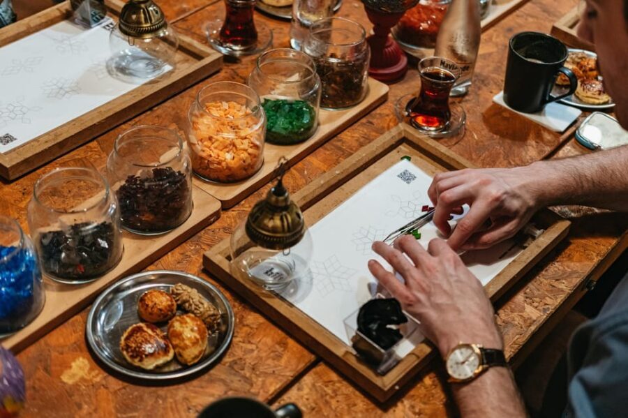 Istanbul:Original Turkish Mosaic Lamp Workshop w/ Snacks - Your Take-Home Lamp: Packaging, Power, and What to Expect Next