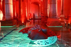 Private Guided Basilica Cistern and Topkapi Palace with Skip Line - Basilica Cistern: Marble Columns, Dim Light, and Those Medusa Heads