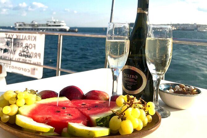 Sunset or Daytime Istanbul Guided Luxury Yacht Cruise with Snacks - Bridges that connect the city: Bosphorus Bridge and the Fatih Sultan Mehmet Bridge
