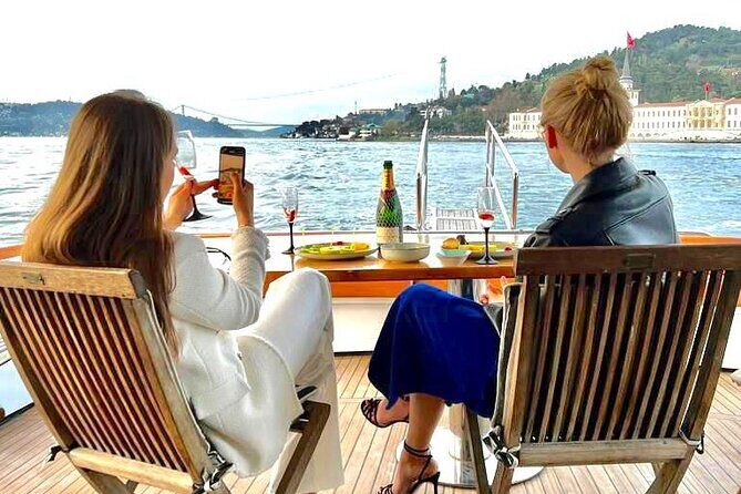 Sunset or Daytime Istanbul Guided Luxury Yacht Cruise with Snacks - Food and drinks: the part you’ll actually enjoy most